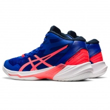 Asics Volleyballschuhe Sky Elite FF MT 2 blau/korallrot Damen